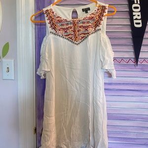 Embroidered Tent Dress